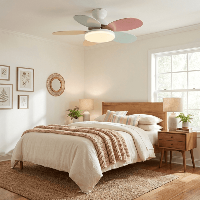 Petalo Ceiling Fan Light - Simprolos