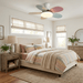 Petalo Ceiling Fan Light - Simprolos