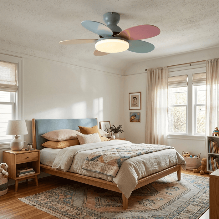 Petalo Ceiling Fan Light - Simprolos