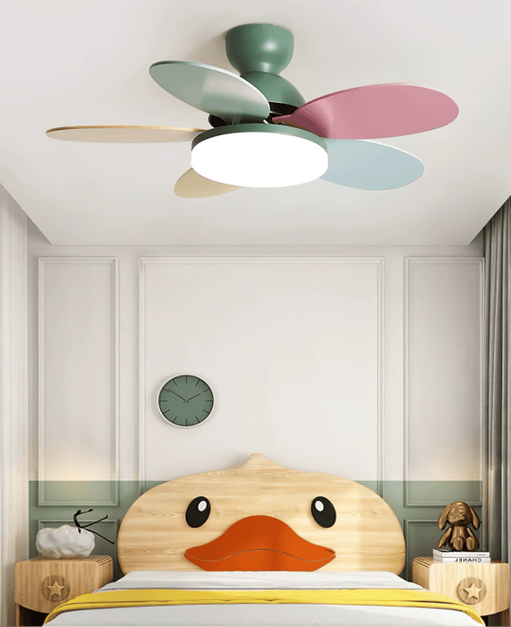 Petalo Ceiling Fan Light - Simprolos