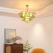 Petals Gold Murano Chandelier - Simprolos
