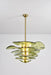 Petals Gold Murano Chandelier - Simprolos