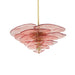 Petals Gold Murano Chandelier - Simprolos