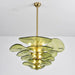Petals Gold Murano Chandelier - Simprolos