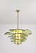 Petals Gold Murano Chandelier - Simprolos