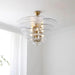 Petals Gold Murano Chandelier - Simprolos