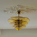 Petals Gold Murano Chandelier - Simprolos