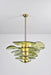 Petals Gold Murano Chandelier - Simprolos