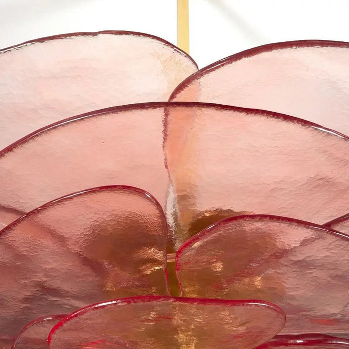 Petals Gold Murano Chandelier - Simprolos