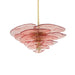 Petals Gold Murano Chandelier - Simprolos