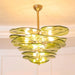 Petals Gold Murano Chandelier - Simprolos