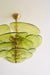 Petals Gold Murano Chandelier - Simprolos