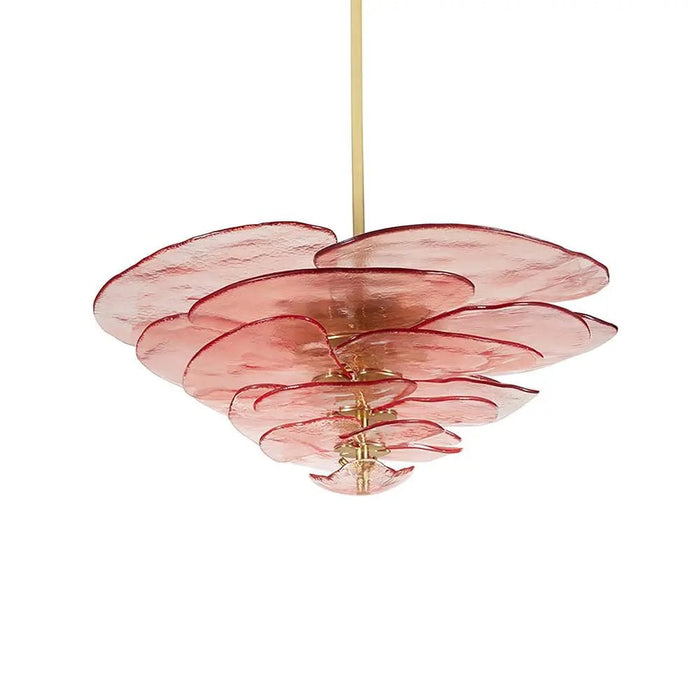 Petals Gold Murano Chandelier - Simprolos
