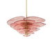 Petals Gold Murano Chandelier - Simprolos