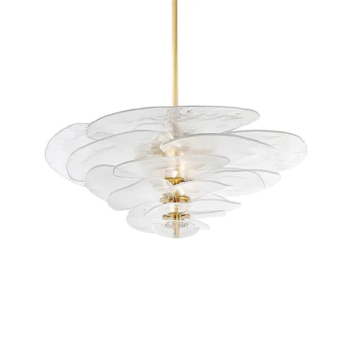 Petals Gold Murano Chandelier - Simprolos