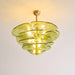 Petals Gold Murano Chandelier - Simprolos