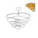 Petals Gold Murano Chandelier - Simprolos