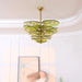 Petals Gold Murano Chandelier - Simprolos