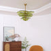 Petals Gold Murano Chandelier - Simprolos