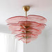 Petals Gold Murano Chandelier - Simprolos