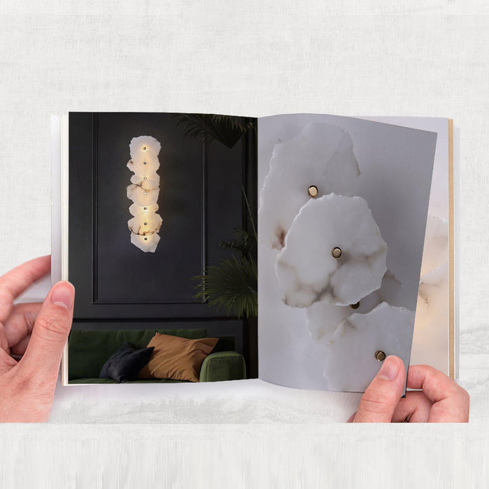 Petra Alabaster Wall Lamp - Simprolos
