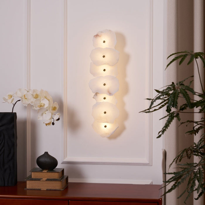 Petra Alabaster Wall Lamp - Simprolos