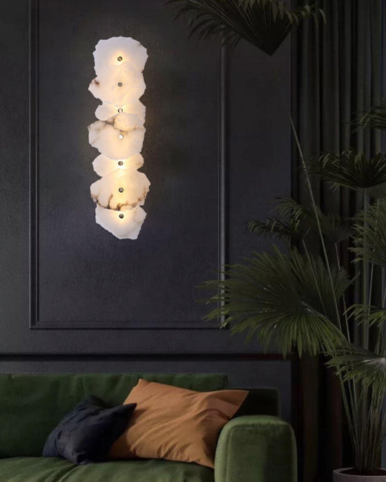 Petra Alabaster Wall Lamp - Simprolos