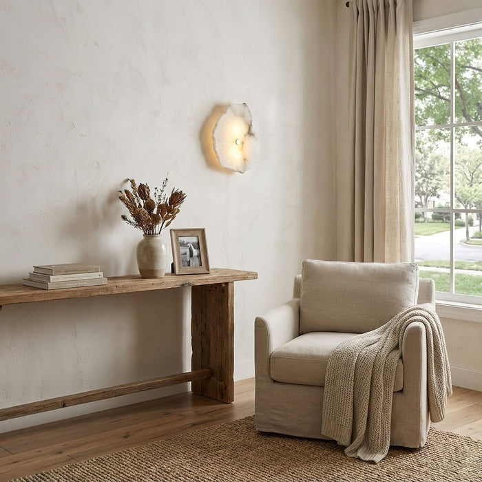 Petra Alabaster Wall Lamp - Simprolos