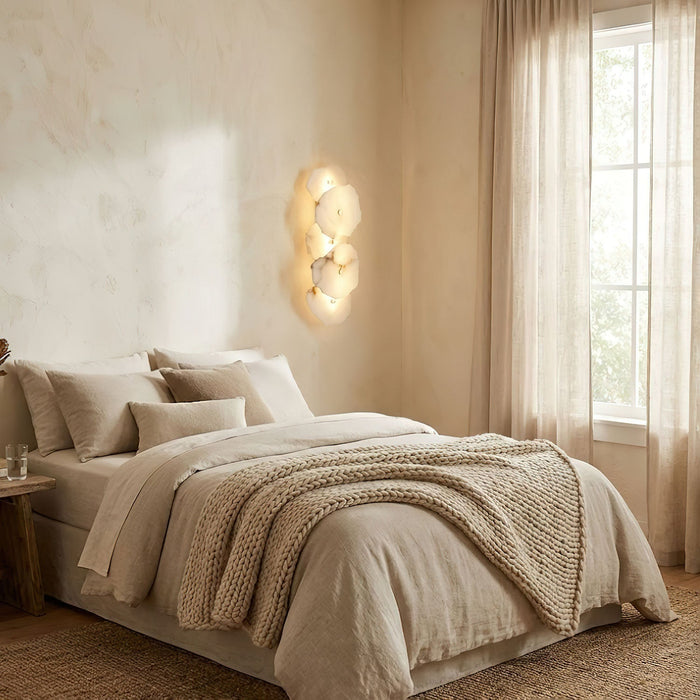 Petra Alabaster Wall Lamp - Simprolos
