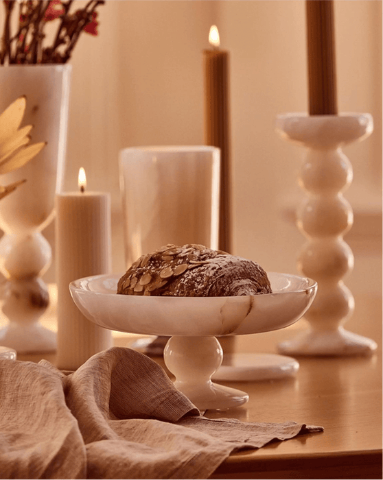 Petra Pedestal Bowl Storage Tray - Simprolos