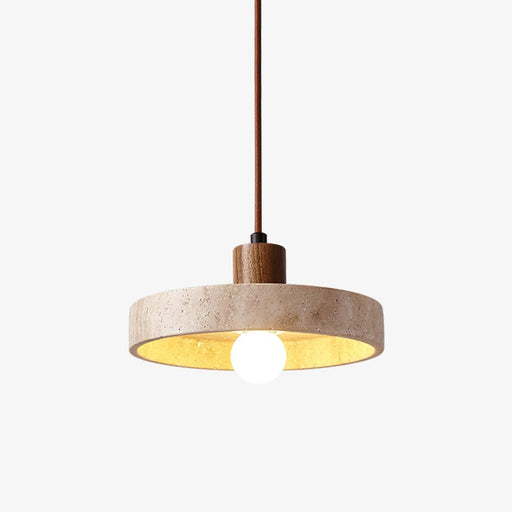 Piedra Travertine Pendant Light - Simprolos