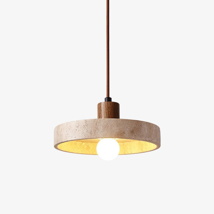 Piedra Travertine Pendant Light - Simprolos