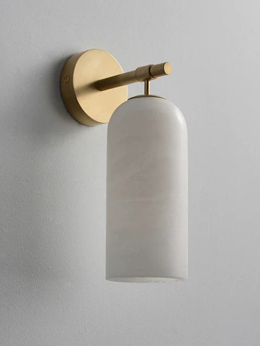 Pillar Alabaster Wall Sconce - Simprolos
