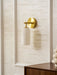 Pillar Alabaster Wall Sconce - Simprolos