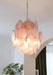 Pink Disc Glass Chandelier - Simprolos