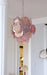 Pink Disc Glass Chandelier - Simprolos