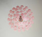 Pink Glass Dewdrop Chandelier - Simprolos