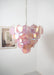 Pink Glass Disc Chandelier - Simprolos