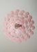 Pink Glass Droplet Chandelier - Simprolos