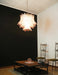 Pink Glass Leaf Chandelier - Simprolos