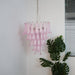 Pink Glass Petals Chandelier - Simprolos