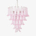 Pink Glass Petals Chandelier - Simprolos