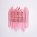 Pink Palermo Glass Wall Lamp - Simprolos