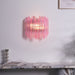 Pink Palermo Glass Wall Lamp - Simprolos