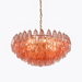 Pink Polygon Drop Chandelier - Simprolos