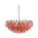 Pink Polygon Drop Chandelier - Simprolos