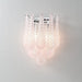 Pink Waffle Wall Sconce - Simprolos
