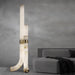 Piped Alabaster Floor Lamp - Simprolos