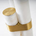 Piped Alabaster Floor Lamp - Simprolos