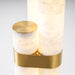 Piped Alabaster Floor Lamp - Simprolos